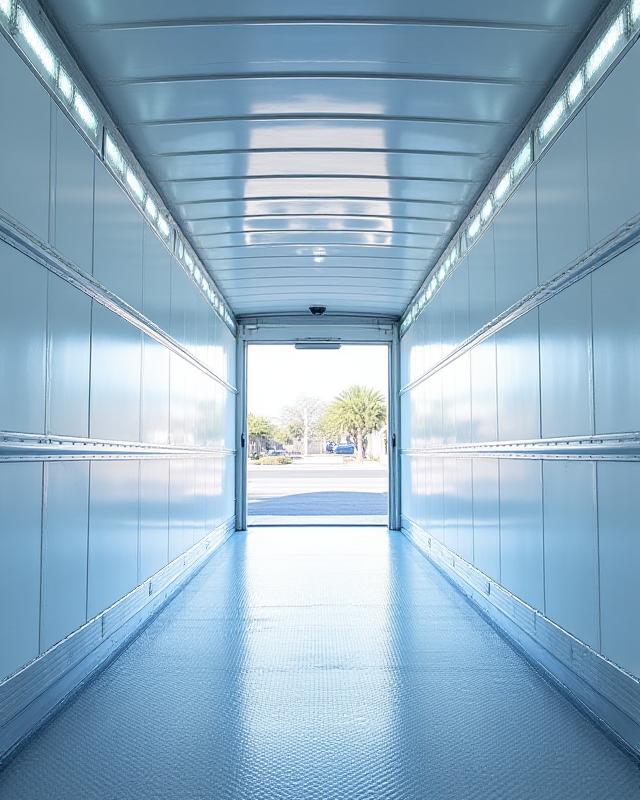 Large 53-foot refrigerated trailer