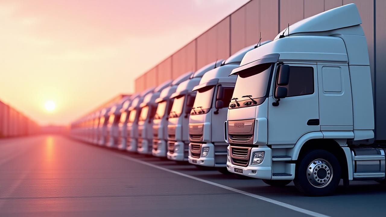 ROBERTS A-Z MOVING L.L.C. modern transport fleet ready for dispatch in Phoenix